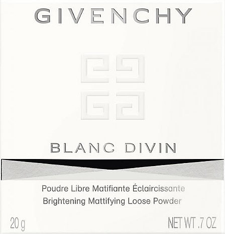 Gesichtspuder - Givenchy Blanc Divin Brightening Mattifying Loose Powder — Bild N1