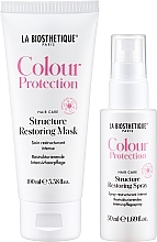 Haarpflegeset - La Biosthetique Colour Protection Structure Restoring Treatment (Haarmaske 100ml + Haarspray 50ml) — Bild N2