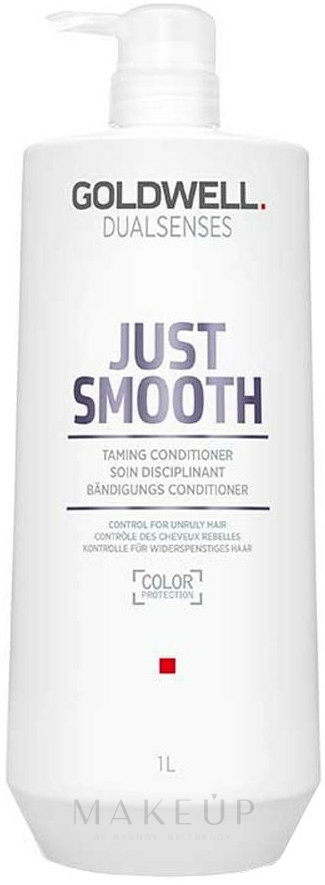 Haarspülung für widerspenstiges Haar - Goldwell Dualsenses Just Smooth Taming Conditioner — Bild 1000 ml