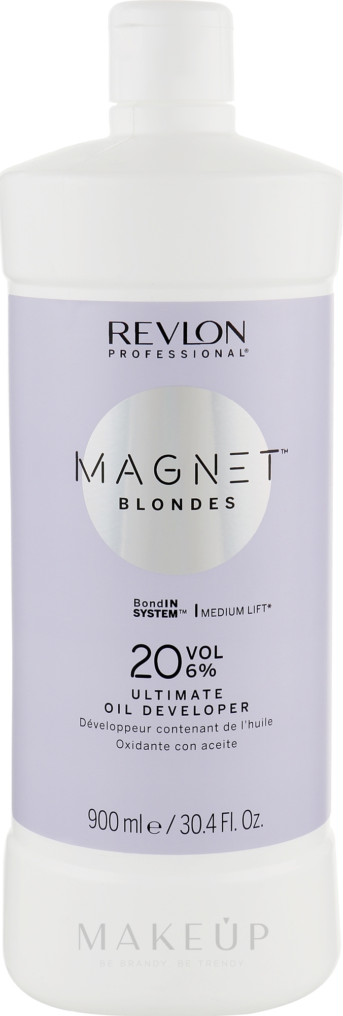 Peroxid-Creme mit Ölen 20 Vol 6% - Revlon Professional Magnet Blondes Ultimate Oil Developer — Bild 900 ml