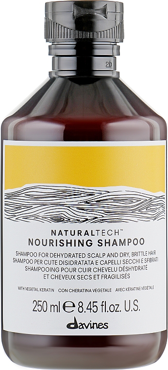 Nährendes Shampoo für trockenes und brüchiges Haar - Davines Nourishing Shampoo — Foto N3