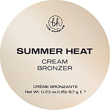 Creme-Bronzer für das Gesicht - BH Cosmetics Los Angeles Summer Heat Cream Bronzer — Bild N1