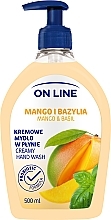 Flüssigseife mit Mango und Basilikum - On Line Mango & Basil Creamy Hand Wash — Bild N1