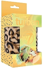 Haarturban Leopard - W7 Turban Hair Drying Leopard  — Bild N1