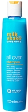 Düfte, Parfümerie und Kosmetik 2in1 Feuchtigkeitsspendendes Shampoo für Haare und Körper mit tropischem Duft - Milk Shake Sun&More All Over Shampoo