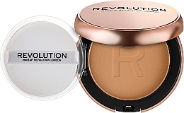 Gesichtspuder - Makeup Revolution Conceal & Define Satin Matte Powder Foundation — Bild N1