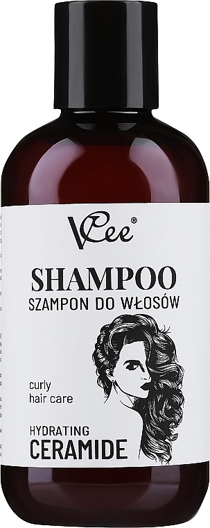 Shampoo mit Ceramiden für lockiges Haar - VCee Hydrating Shampoo For Curly Hair Type With Ceramides — Bild N1