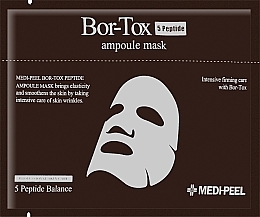 Tuchmaske mit Peptidkomplex - MEDIPEEL Bor-Tox 5 Peptide Ampoule Mask — Bild N3