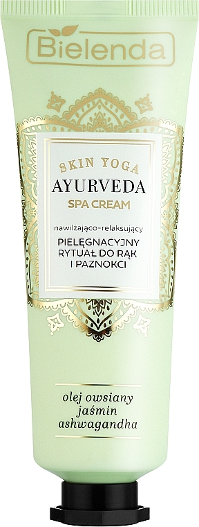 Feuchtigkeitsspendende und entspannende Handcreme - Bielenda Ayurveda Skin Yoga Hand Cream — Bild N1