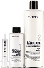 Pflegeset zum Schutz bei Haarfärbung - Matrix Bond Ultim8 (Sealer 500ml + Verstärker 125ml + Applikator) — Bild N2