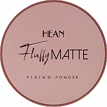 Mattierendes Gesichtspuder - Hean Fluffy Matte Fixing Powder — Bild N1
