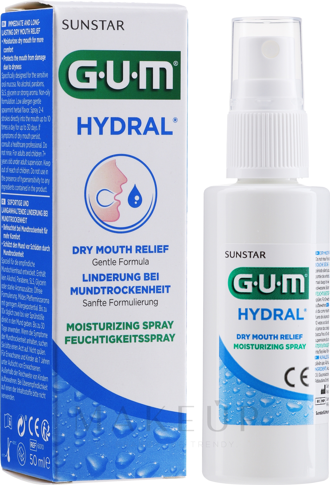 Mundspray - G.U.M. Hydral Hydrating Spay — Bild 50 ml