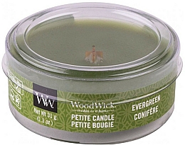 Düfte, Parfümerie und Kosmetik Duftkerze im Glas - WoodWick Evergreen Conifere Scented Mini Candle