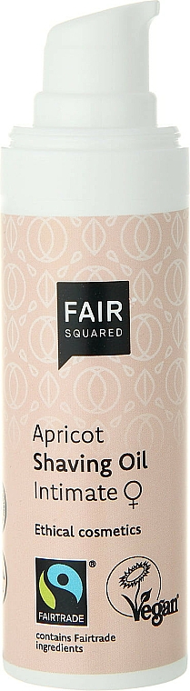 Rasieröl für den Intimbereich mit Aprikose - Fair Squared Apricot Shaving Oil — Bild N1