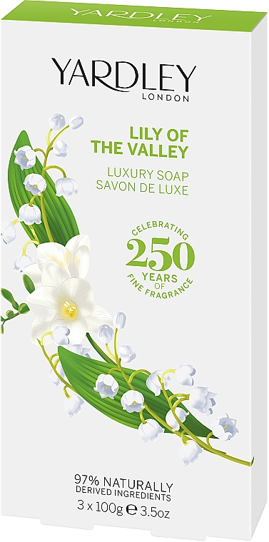 Yardley Contemporary Classics Lily Of The Valley - Parfümierte Seife — Bild N1