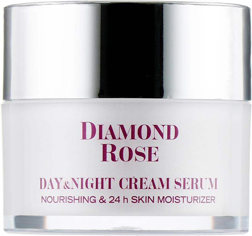 Pflegende Serumcreme Tag + Nacht für trockene Haut - Diamond Rose Day and Night Cream Serum — Bild N1