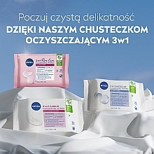 3in1 Biologisch abbaubare Gesichtsreinigungstücher zum Abschminken - Nivea Biodegradable Cleansing Wipes 3in1 — Bild N8