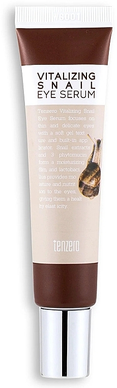 Serum für die Augenpartie mit Schneckenschleim - Tenzero Vitalizing Snail Eye Serum — Bild N1