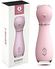 Leuchtender Vibrator mit 9 Vibrationsmodi - S-Hande Bonnie Light Pink  — Bild N1