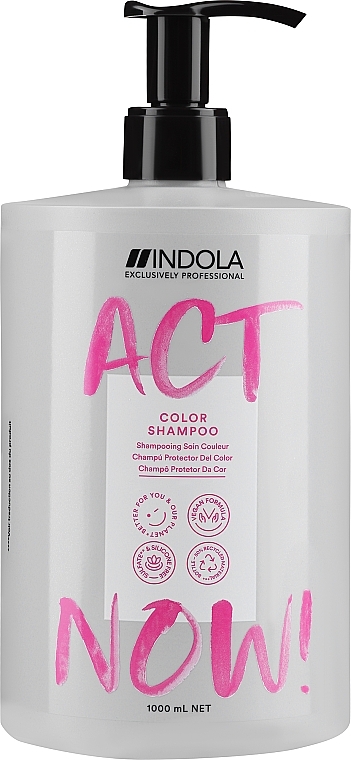Shampoo für gefärbtes Haar - Indola Act Now! Color Shampoo — Bild N4