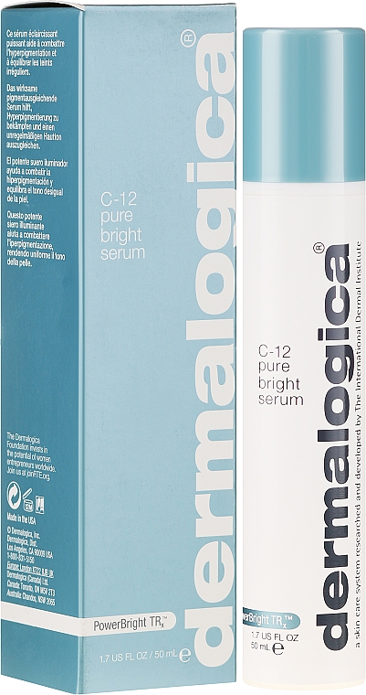 Gesichtsserum mit Vitamin C für hyperpigmentierte Haut - Dermalogica Power Bright C-12 Pure Bright Serum — Bild N1
