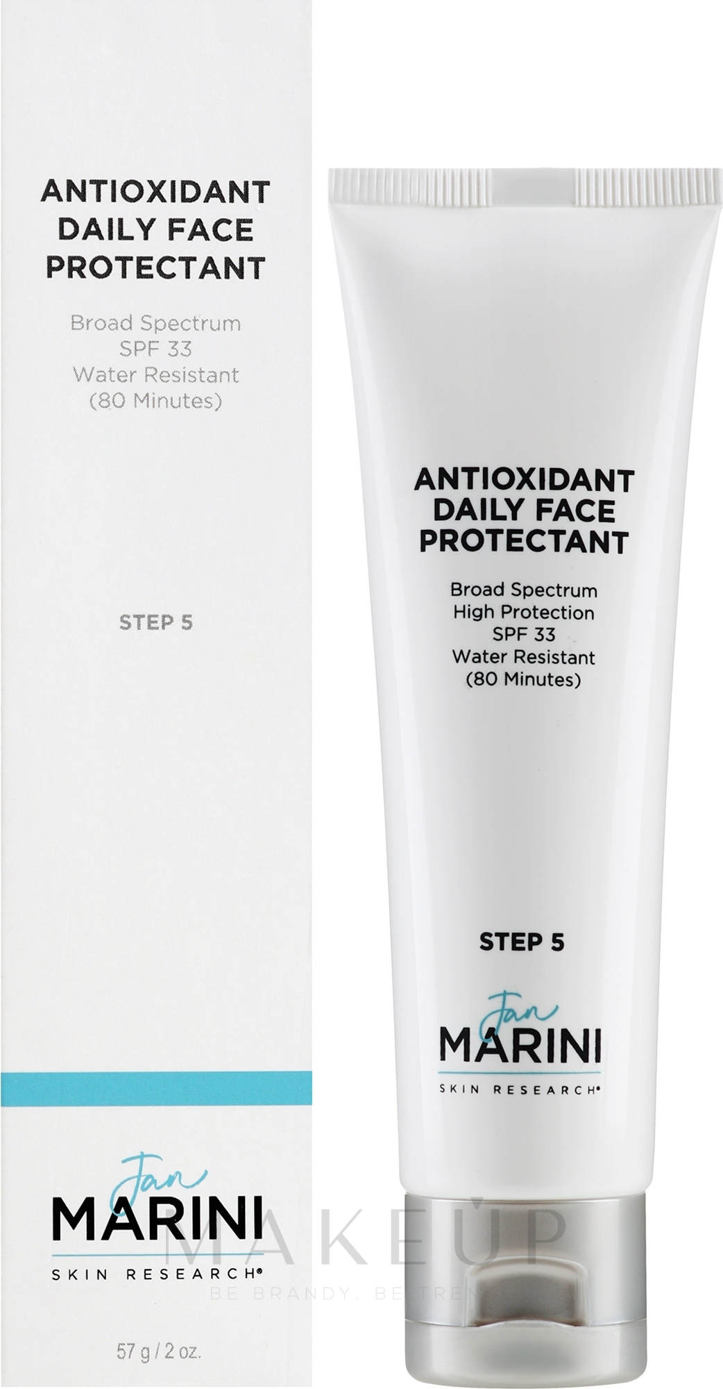 Antioxidative feuchtigkeitsspendende Sonnencreme SPF 33 - Jan Marini Antioxidant Daily Face Protectant Spf 33 — Bild 57 g