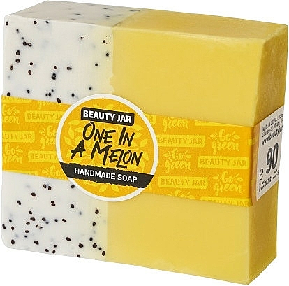 Glycerinseife mit Melonenduft - Beauty Jar One In A Melon Handmade Soap — Bild N1