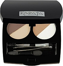 Lidschatten- und Augenbrauen-Palette - Karaja Eye & Brow Basic (2g) — Bild N1