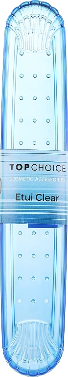 Zahnbürstenetui, 88049, transparent, blau - Top Choice — Bild N1