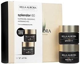 Düfte, Parfümerie und Kosmetik Gesichtspflegeset - Bella Aurora Splendor 60 Gift Set (f/day/cr/50ml + f/night/cr/50ml)