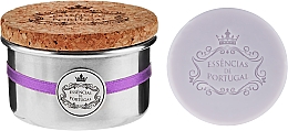 Düfte, Parfümerie und Kosmetik Naturseifen Lavender in Schmuck-Box - Essencias De Portugal Aluminum Jewel-Keeper Lavender Soap Tradition Collection
