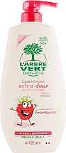 Düfte, Parfümerie und Kosmetik Duschcreme-Gel für Kinder mit Himbeerextrakt - L'Arbre Vert Cream Shower Gel