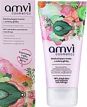 Düfte, Parfümerie und Kosmetik Feuchtigkeitsspendende Detox-Gesichtsmaske aus grünem Ton - Amvi Cosmetics