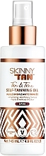 Selbstbräunungsöl Dark - Skinny Tan Tan and Tone Oil — Bild N1