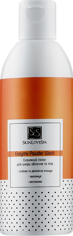 Enzymatisches Gesichts- und Körperpuder - SkinLoveSpa Enzyme Powder Wash — Bild N1