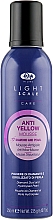 Düfte, Parfümerie und Kosmetik Schaum gegen gelbes Haar mit violetten Pigmenten - Lisap Light Scale Anti Yellow Mousse