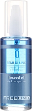 Düfte, Parfümerie und Kosmetik Leinöl für trockenes und strapaziertes Haar - Freelimix Semi Di Lino Linseed Oil For Dry And Damaged Hair