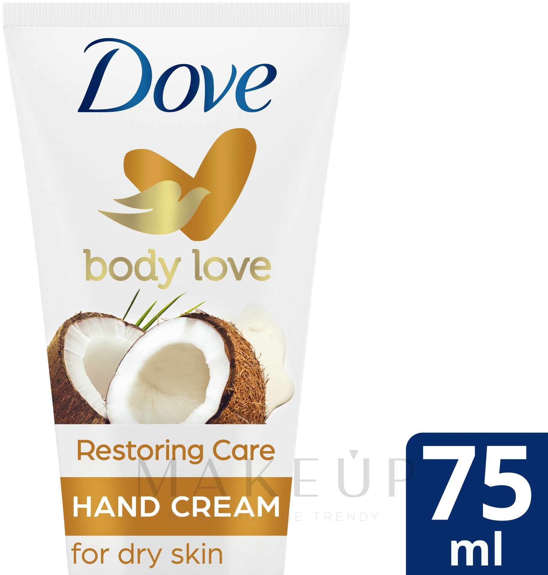 Handcreme mit Kokosöl und Mandelöl - Dove Nourishing Secrets Resroring Ritual Hand Cream — Bild 75 ml