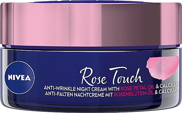 Anti-Falten Nachtcreme - Nivea Rose Touch Anti-Wrinkle Night Cream — Bild N1