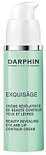 Düfte, Parfümerie und Kosmetik Regenerierende Creme für Augen- und Lippenkonturen - Darphin Exquisage Beauty Revealing Eye And Lip Countour Cream