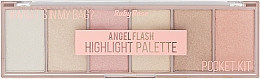 Düfte, Parfümerie und Kosmetik Highlighter-Palette - Ruby Rose Angel Flash Highlight Palette