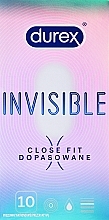 Düfte, Parfümerie und Kosmetik Kondome 10 St. - Durex Invisible Close Fit