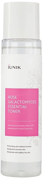 GESCHENK! Gesichtswasser mit Rose und Galaktomyces - iUNIK Rose Galactomyces Essential Toner — Bild N1