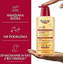 Reinigendes Duschöl für trockene und empfindliche Haut - Eucerin pH5 Shower Oil — Bild N14