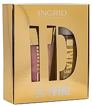 Körperpflegeset - Ingrid Cosmetics x Viki Gabor ID Golden Set 4 (Körperlotion 150ml + Körpernebel 125ml) — Bild N2