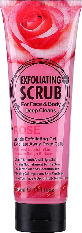 Gesichts- und Körperpeeling Rose - Wokali Exfoliating Scrub Rose — Bild N1