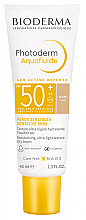 Düfte, Parfümerie und Kosmetik Getöntes Sonnenschutzfluid für das Gesicht SPF 50+ - Bioderma Photoderm Max Spf 50+ Ultra-Fluide Teinte