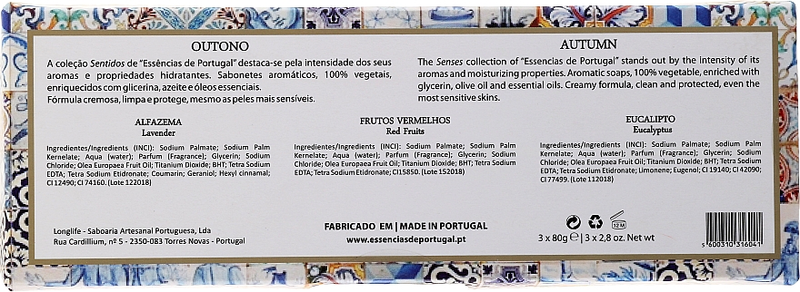 Naturseifen-Geschenkset - Essencias De Portugal Autumn Coffret Scent Collection — Bild N2