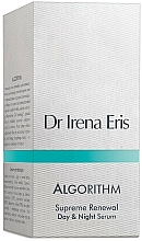 Düfte, Parfümerie und Kosmetik Intensiv regenerierendes und verjüngendes Gesichtsserum für Tag und Nacht - Dr Irena Eris Algorithm Supreme renewal Advanced Serum