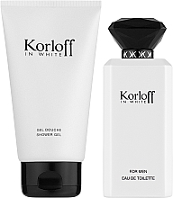 Korloff Paris Korloff In White - Duftset (Eau de Toilette 88ml + Duschgel 150ml) — Bild N2